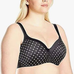 PLAYTEX Women's Secrets Underwire Full-coverage Balconette T-Shirt Bra Size 40DD